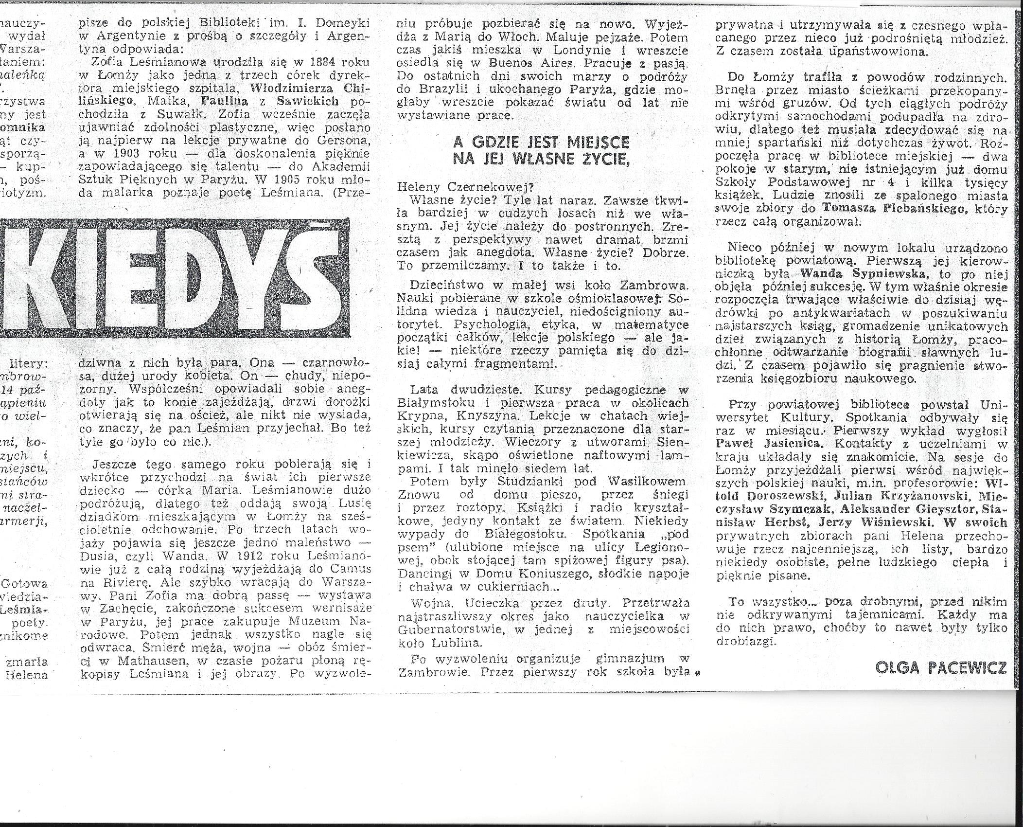 19. Gazeta Białostocka 1988, nr 306.