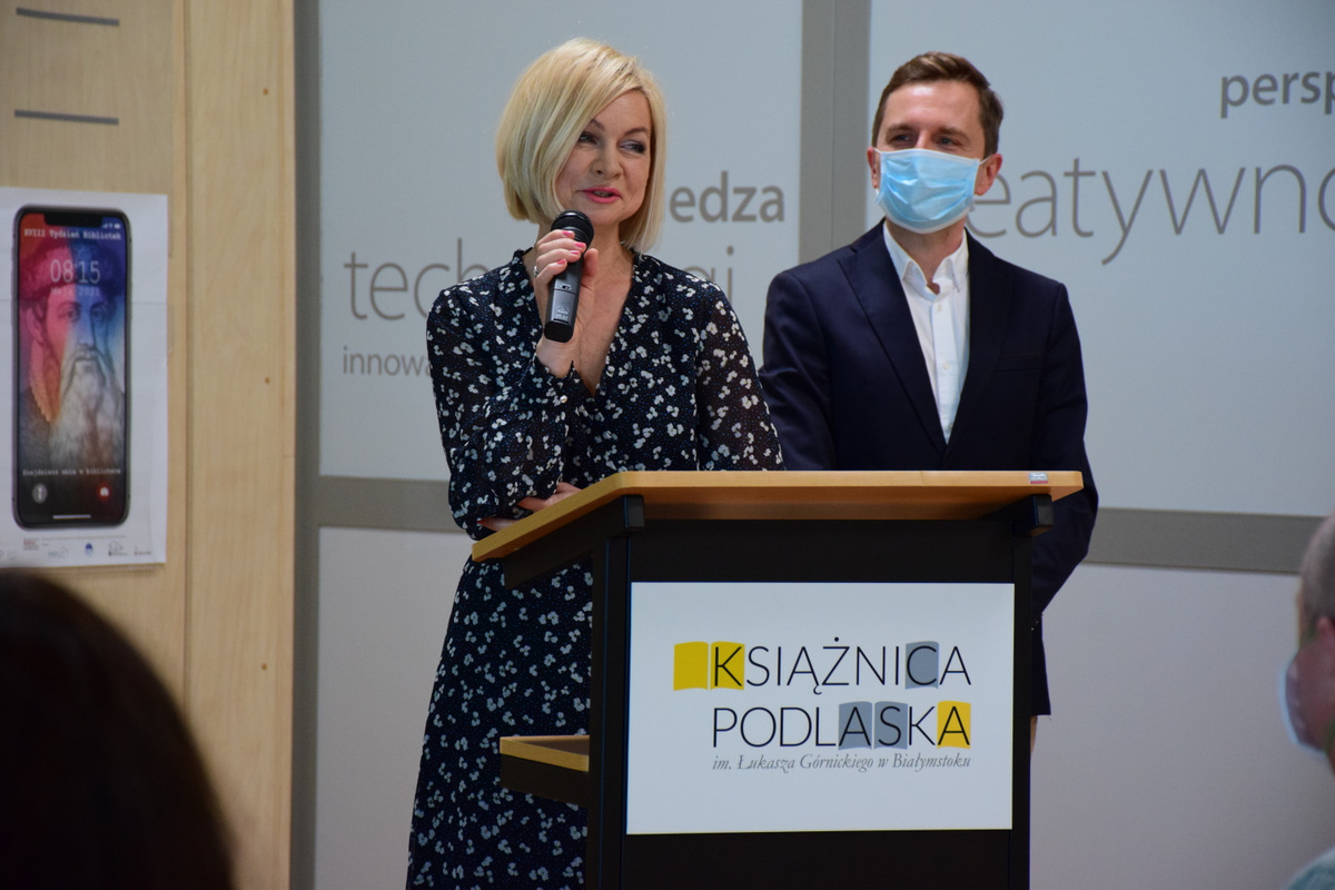 Renata Igielska kierująca Oddziałem dla Dzieci otrzymała prestiżową nagrodę Bibliotekarza Roku Województwa Podlaskiego (maj)