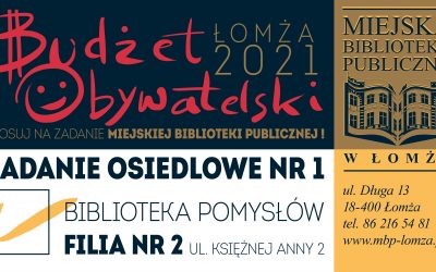 Do końca tygodnia można głosować na nasz projekt w Budżecie Obywatelskim