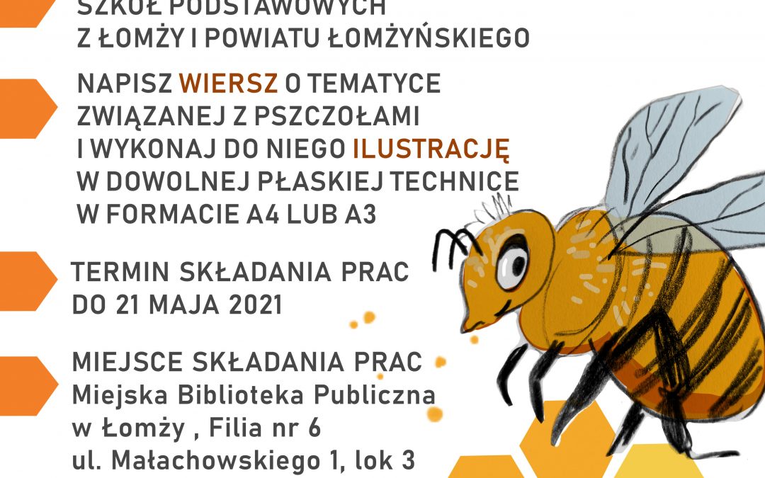 Wesoła pszczoła – konkurs plastyczno-literacki