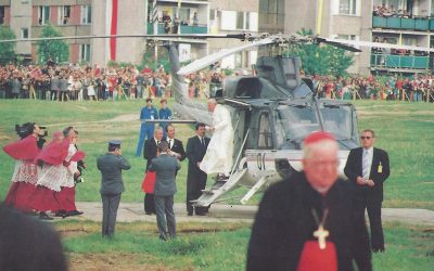 Jan Paweł II w Łomży (30. rocznica)