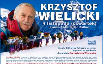 Spotkanie z Krzysztofem Wielickim – 4 listopada