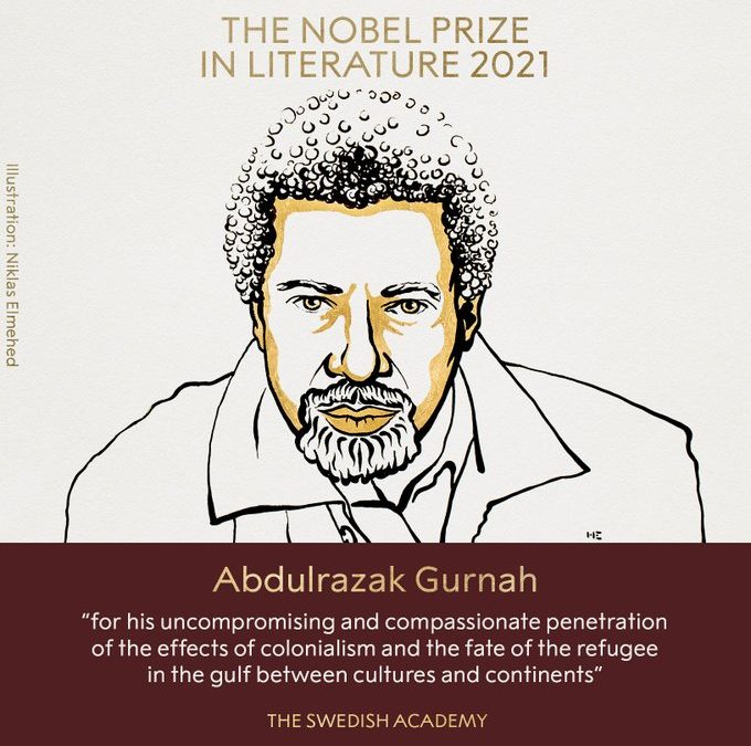 Abdulrazak Gurnah – laureatem Literackiej Nagrody Nobla 2021
