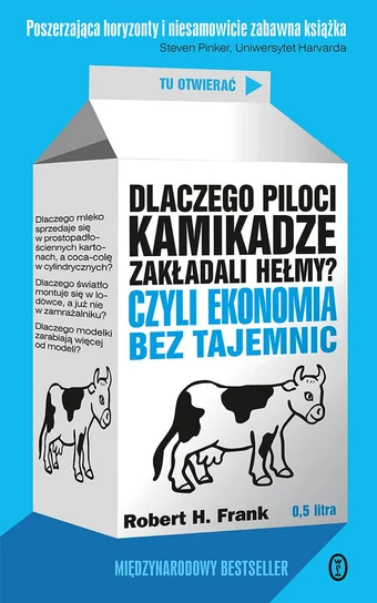 Dlaczego piloci kamikadze zakładali hełmy, czyli ekonomia bez tajemnic – Robert H. Frank