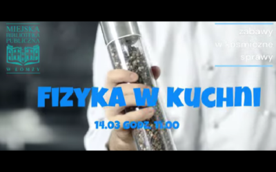 Zapraszamy na „Zabawy w kosmiczne sprawy” w Oddziale dla Dzieci