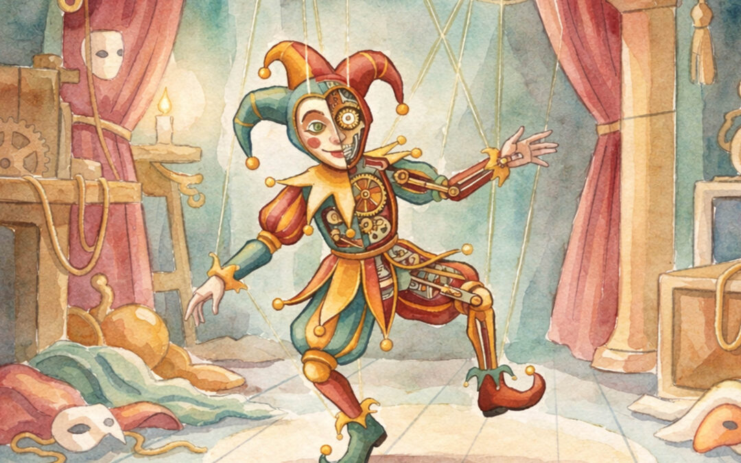 Magia teatru w Filii nr 1 – spotkanie z aktorami Teatru Lalki i Aktora w Łomży – Beatą Antoniuk i Piotrem Rodakiem!