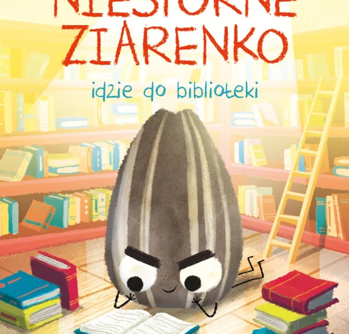 Niesforne ziarenko idzie do biblioteki – John Jory