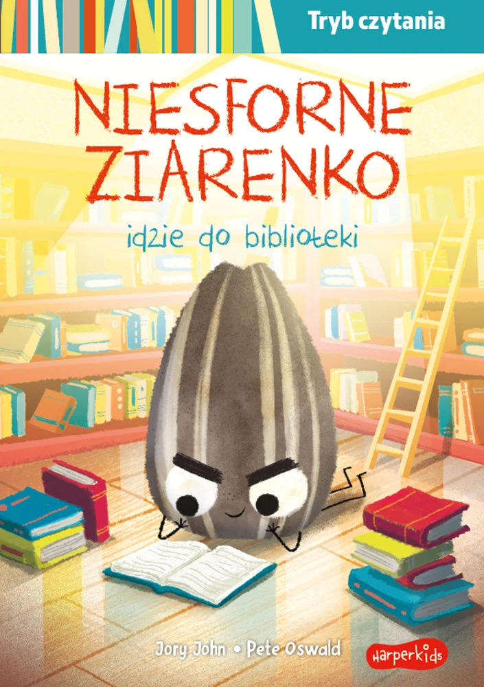 Niesforne ziarenko idzie do biblioteki – John Jory