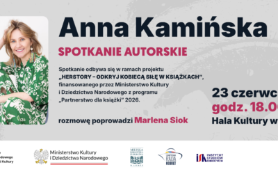 Anna Kamińska – spotkanie autorskie 23.06.2026 r.