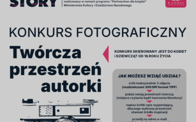 Przedłużamy termin składania prac w konkursie fotograficznym ph. „Twórcza przestrzeń autorki”!